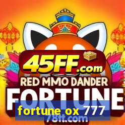 fortune ox 777